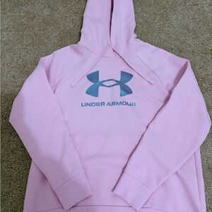 Like new Under Armour pink women’s hoodie sz L